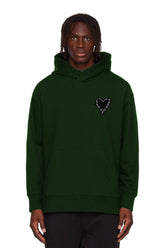 POCKET BARBED HEART PATCH CLASSIC HOODIE